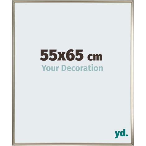 yd. - Cadre photo 55x65 - Champagne - Plastique - Annecy