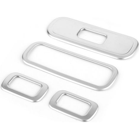 Ensemble de 4 pièces de garniture chromée pour bouton de lève-vitre, compatible avec les Mercedes-Benz Classe G W463, G350, G400, G500, G55, G63, G65 et G800. (1/5)
