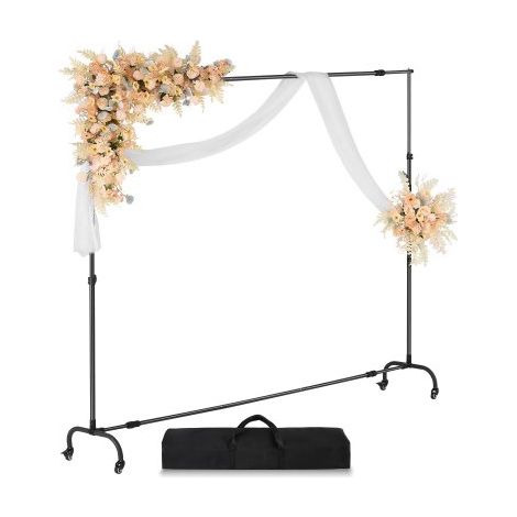 Support Toile de Fond 213 x 300 cm Kit Support Fond Photo (1/5)