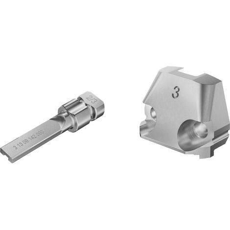 Set fin (poinçon + matrice) acier inoxydable 3 mm - 31309142010