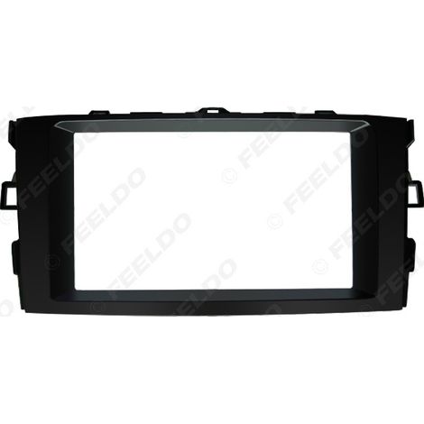 Convient pour le cadre de modification audio et de navigation DVD Toyota Auris, panneau de modification de voiture 2DIN