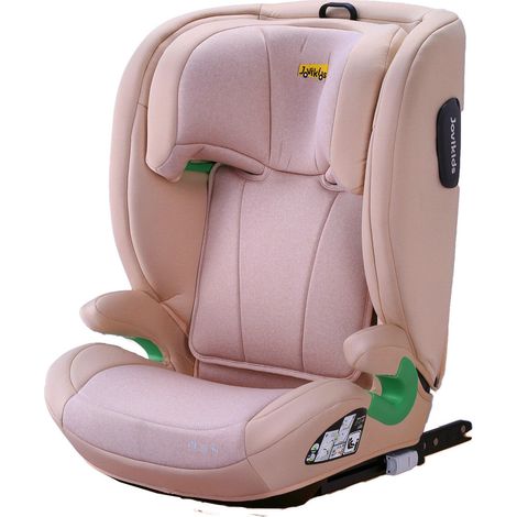 Seggiolino auto i-Size R129 ISOFIX con schienale 100-150 cm rosa 4,8 kg OKWISH (1/5)