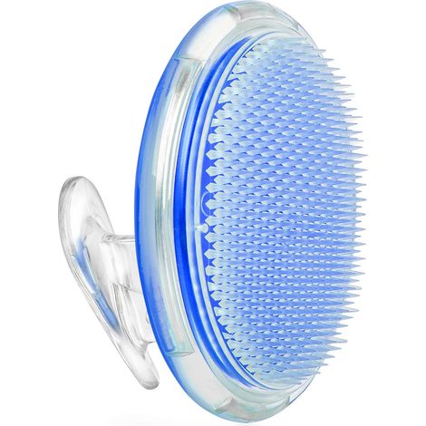 Cepillo exfoliante de cerdas naturales, para piel seca o húmeda, rostro, cuerpo, axilas, piernas, para hombres y mujeres. (1/5)