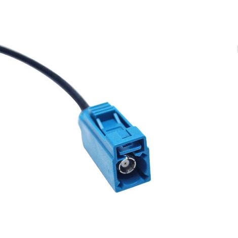 Adaptador de cable RCA para conexión de vídeo de cámara de marcha atrás Fakra (3 unidades) - Adaptador de cable de vídeo Fakra a RCA (1/5)