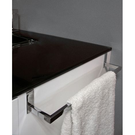 MANILLONS TORRENT 06345002 Toallero Barra Rectangular 37 cm Lateral Mueble Cromo - ref: 06345002 (1/2)