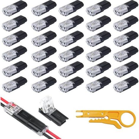 Séchoir à pâtes Connecteur de câble 2 pôles raccord rapide 30 pièces (1/5)