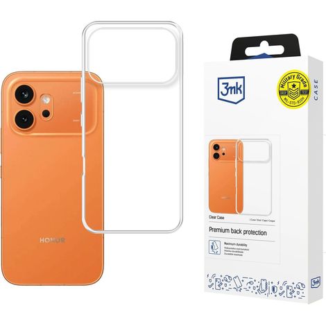 Custodia trasparente 3mk per Honor 600 5G - trasparente (1/5)