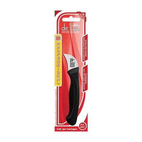 Coltello castagne professional de luca manico pp/inox (6 pezzi) Deluca