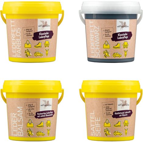 B & E Lederpflege-Set - 4x 1000ml (1/5)