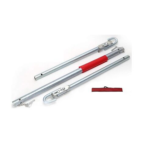 TOW POLE 2 TON CAR VAN RECOVERY TOWING BAR 2000KG IN CARRY BAG HEAVY DUTY 1558