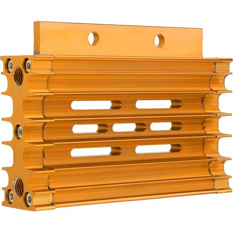 Motorrad-Ölkühlsystem aus Aluminiumlegierung, passend für 138 cm³, 140 cm³, 150 cm³ Pitbikes, Probikes, Trailbikes und Dirtbikes, Gold (1/5)