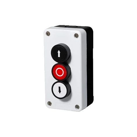 Interruptor de botón pulsador, control de emergencia, capacidad de alta tensión, 3-SXO (1/2)