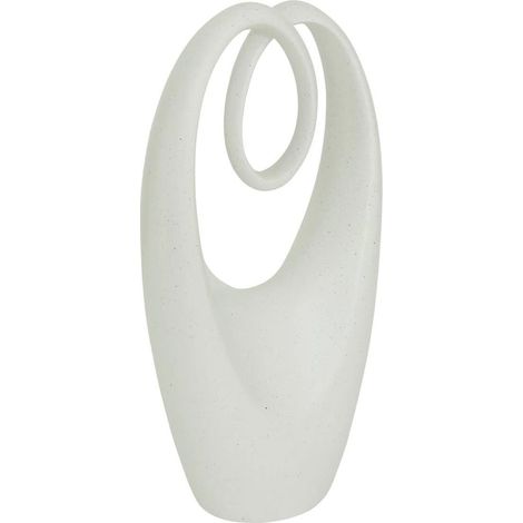 Déco à Poser en Résine "Davy" 43cm Blanc