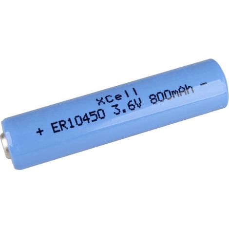XCell ER10450 Pile spéciale LR3 (AAA) lithium 3.6 V 800 mAh 1 pc(s) D344942