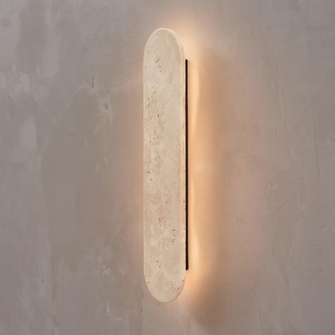 Wandleuchte aus natürlichem Travertin LED 5W - Adrian (1/5)