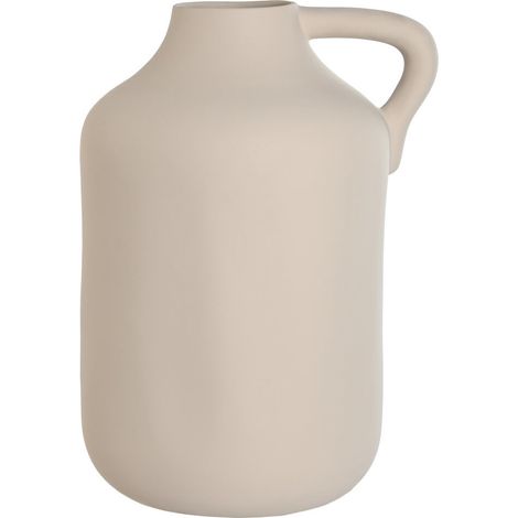 Jarron Gres 34X34X50 Asa Artesanal Beige (1/4)