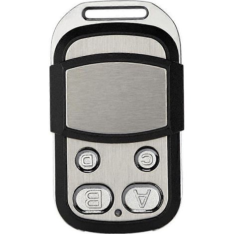 Télécommande pour porte de garage 433 MHz, compatible avec les ouvre-portails électriques MOOVO série MT4 (1 pièce) (1/4)