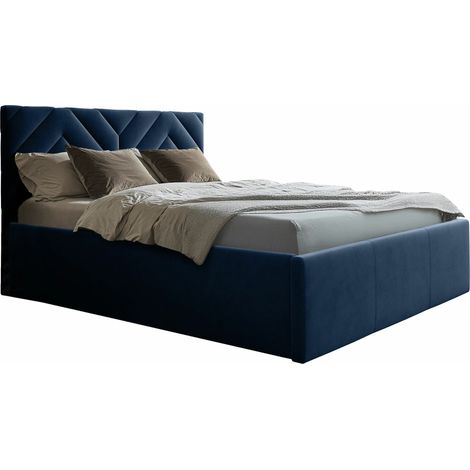Lit ComfiDream Skyiel, Fresh 11, Double, 140x200, Tissu, Disponible, 152x219x113cm