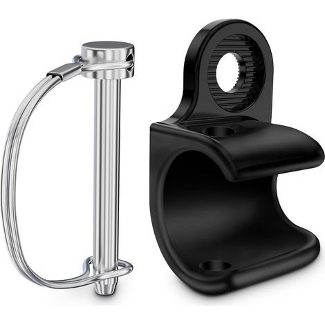 Embrayage de remorque de vélo pour remorque Thule Attelage d'essieu de vélo pour remorque Thule Pour modèles Thule Chariot(Noir, 1 pièces) (1/5)