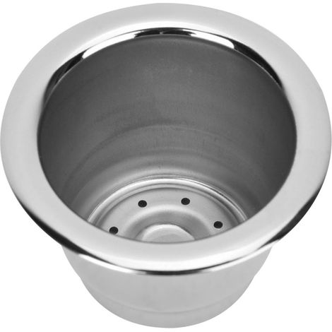 Capsule de café rechargeable réutilisable en acier inoxydable pour machine à café Nespresso (1/5)