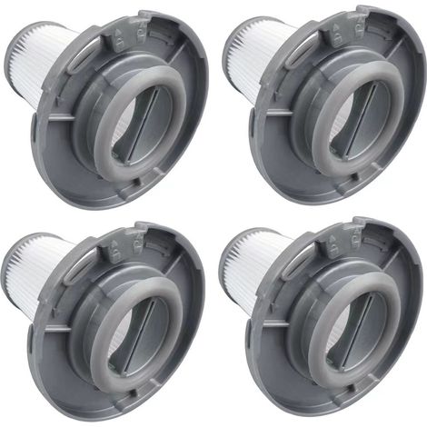 Paquete de 4 filtros lavables y reutilizables, ZR009005, para Rowenta X-Force Flex 8.60 y X-PERT 6.60