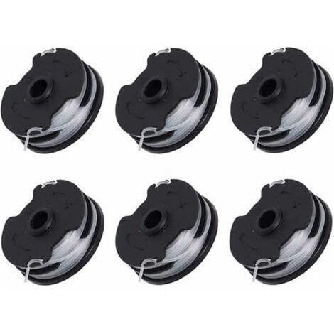 Lot de 6 bobines de rechange pour la tondeuse Parkside PRTA 20-Li C3, écologiques, 1,65 mm, 8,3 m (1/5)