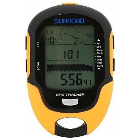 Altimètre GPS Multifonctionnel FR510 Altimètre de Navigation GPS Extérieur Compas Instrument de Mesure de l'Humidité de la Température (1/5)