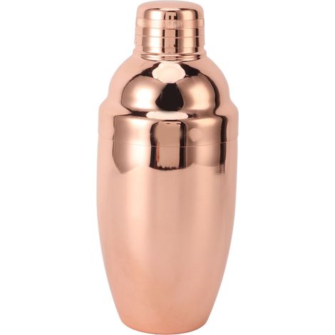 500 ml Cocktailshaker und Rührstab aus roségoldenem Edelstahl 304 für Bars und Partys (1/5)