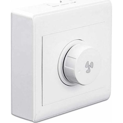 Controlador de velocidad para ventilador de techo, 220 V 10 A, ajuste continuo, bajo consumo de energía, para reguladores de intensidad de 15 a 300 W. (1/5)
