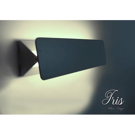 Applique Led Da Parete Modello Iris Italian Design Moderna 10W Orientabile Bianco Neutro 4000K (1/4)