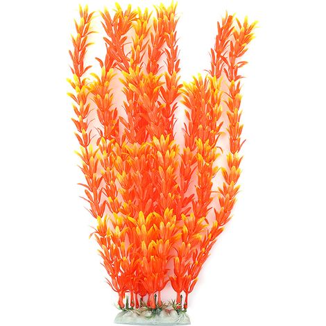 Plantes artificielles pour aquarium, grandes plantes pour aquarium, poissons en plastique, 30 cm