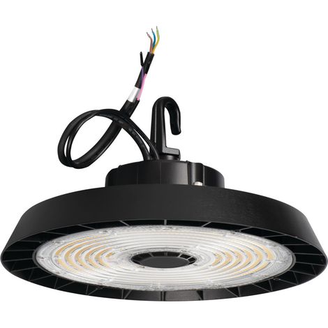 Lampada LED High Bay – 200W – 34000lm – IP65 – Grigio  Ø336mm (1/5)