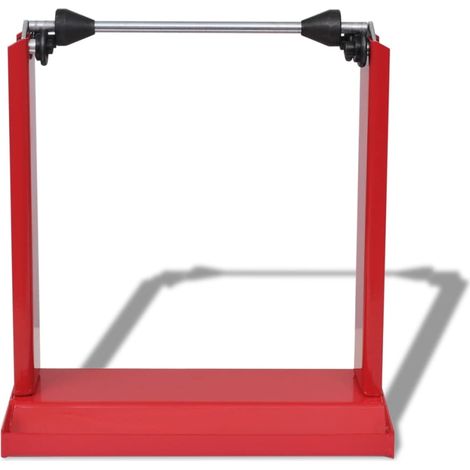 Equilibreuse pour roue de moto professionnelle Rouge CFW359079 (1/5)