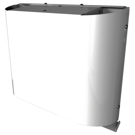 Blauberg AH-5 160 DUO hotte extérieure 8029370 pour pré-installation, blanc , résistante aux UV