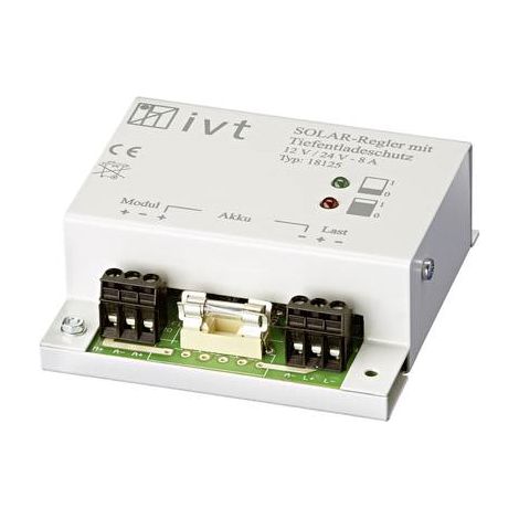 IVT Shunt Regolatore di carica PWM 12 V, 24 V 8 A