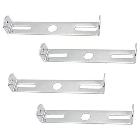 Chandelier Ceiling Bracket - Heavy Duty Metal - 4 Piece Set - Strong Load Capacity - Easy Ceiling Installation (1/5)