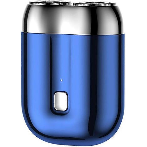 Rasoir électrique double tête pour hommes - Mini rasoir USB, portable et lavable