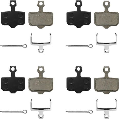 Plaquettes de frein à disque en métal fritté (8X) pour trottinettes électriques SPEEDUAL ZERO 8X, 10X et 11X, VSETT 10+ G1 (accessoires B) (1/5)