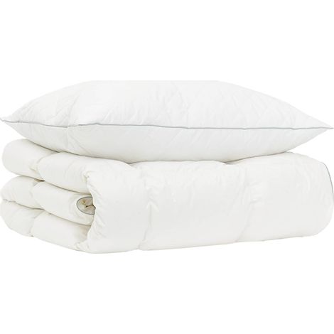 Gänsedaunen-Bettdecken-Set 90% FULDA 2 pcs 137 x 200 cm 210 GSM vidaXL (1/5)
