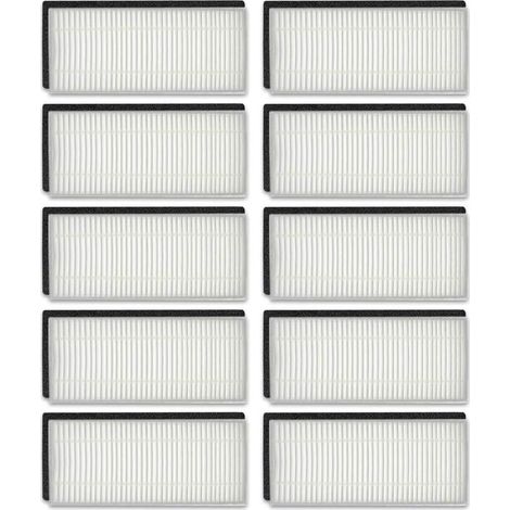 Lot de 10 filtres HEPA pour Ecovacs Deebot N79S N79 pour Eufy RoboVac 11 11C pour Conga Excellence 990 (1/5)