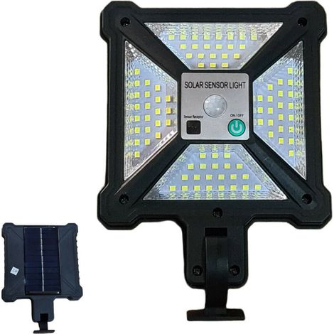 Trade Shop - FARO STRADAL LAMPIONE MIT SOLARE PANNELLO SENSORE DI MOVITION LED TELECOMANDO -