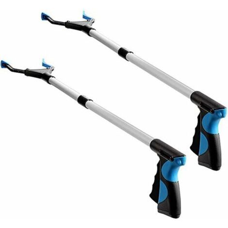 Pince De Préhension Pliable - Lot De 2 - Outil De Préhension Ergonomique Et Léger - Pour Ramassage De Déchets - 81.3 Cm (1/5)