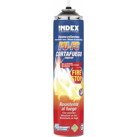 Espuma de poliuretano resistente al fuego - Aplicación con cánula 750 ml - Caja de 12 (1/2)