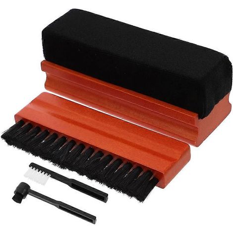 Professionnel Platine Nettoyeur de Disque Brosse, Platine Poussière Remover Brosse Nettoyeur pour CD Lecteur (1/5)