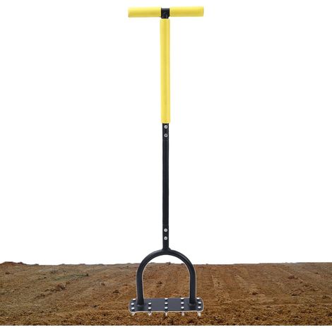 Outil d'Aération pour Pelouse - Aérateur de Sol de Jardin avec Semelle (1/5)