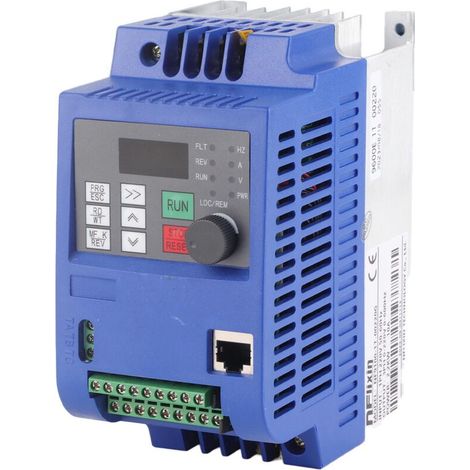 Convertisseur de fréquence pour moteur monophasé à triphasé AC220V 2.2KW, Mini Inverter Simple (1/5)