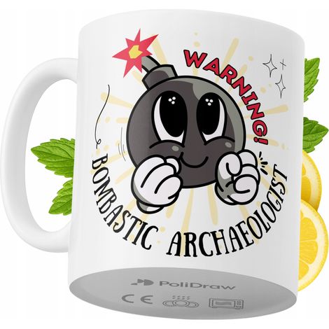 Lustige Tasse für Archäologen – Kaffee- oder Teetasse mit witzigem Textdesign – ideal für Geburtstage, Namenstage, Feiertage und besondere Anlässe. Hochwertige Tasse für Zuhause, Büro und Arbeit. Farb