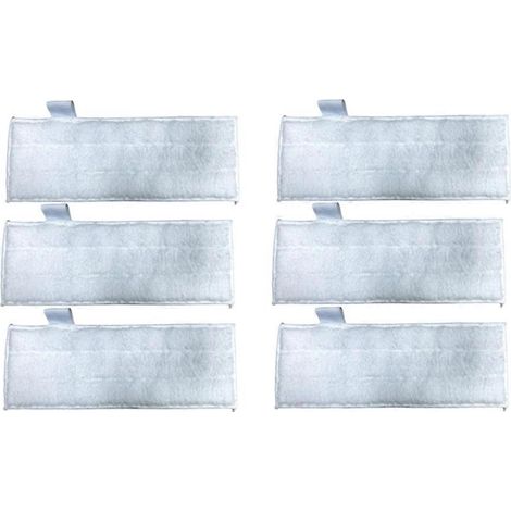 Recharges de lingettes en microfibre pour nettoyeur vapeur Dupray (6 pièces) (1/5)