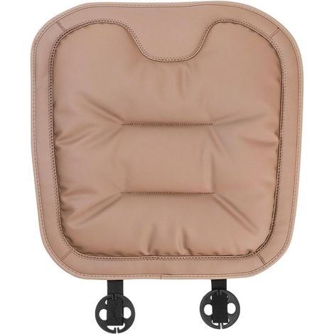 Cojín para asiento，almohadilla protectora para asiento de coche，cojín de cuero para asiento，adecuado para conductores，46 x 46 x 3,5 cm (1/2)
