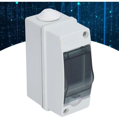 Boîtier de jonction étanche IP65 avec couvercle transparent pour électronique
